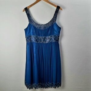 Sapphire Beaded Wedding Dress